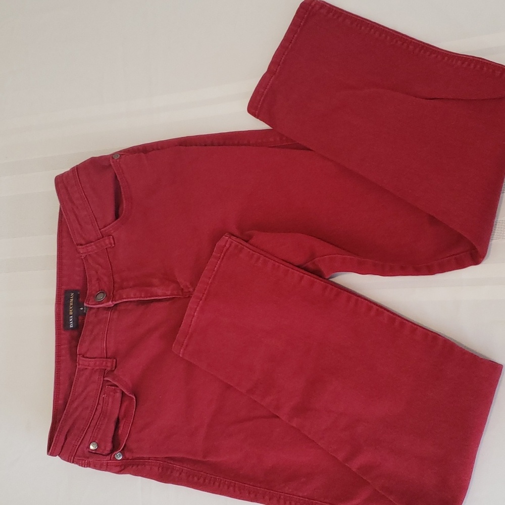 DANA BUCHMAN red denim